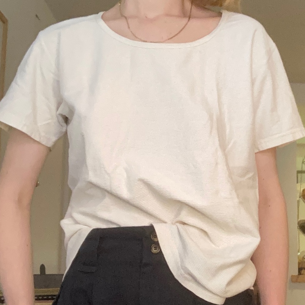 Vintage Columbia ribbed t-shirt